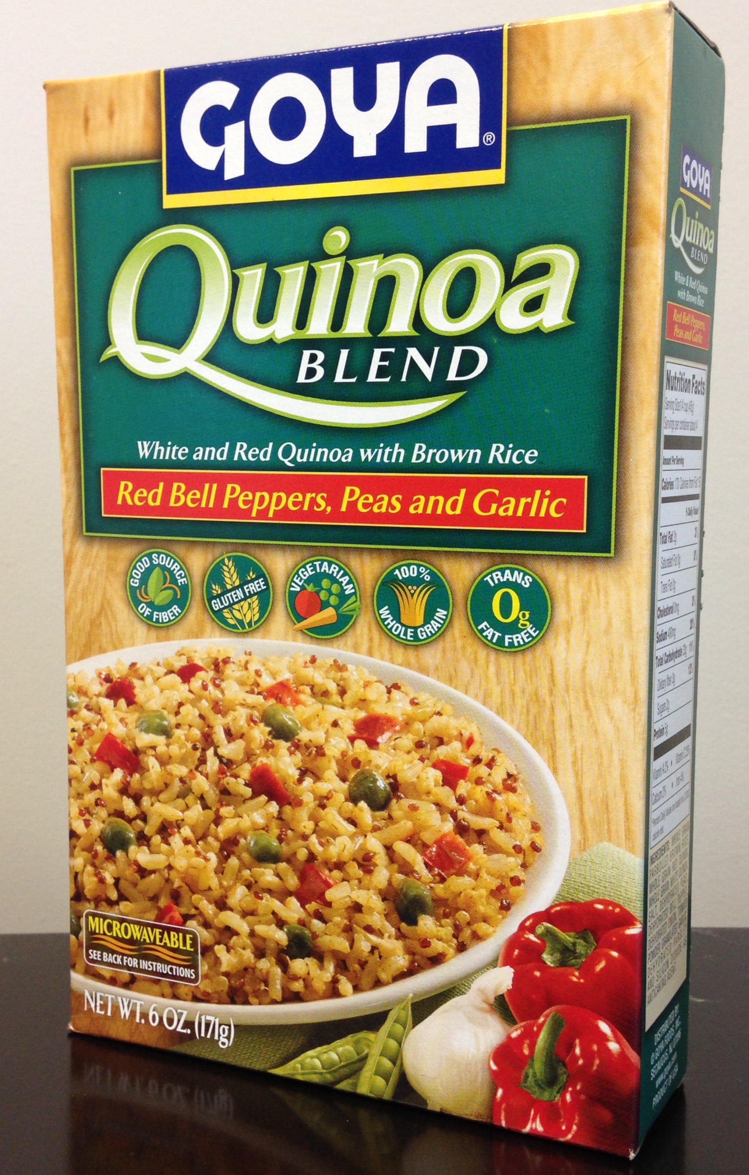 Goya Quinoa C/Arroz Integral Arvejas Y Especias 170G Gf Alpiste