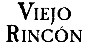 Viejo Rincón Logo negro